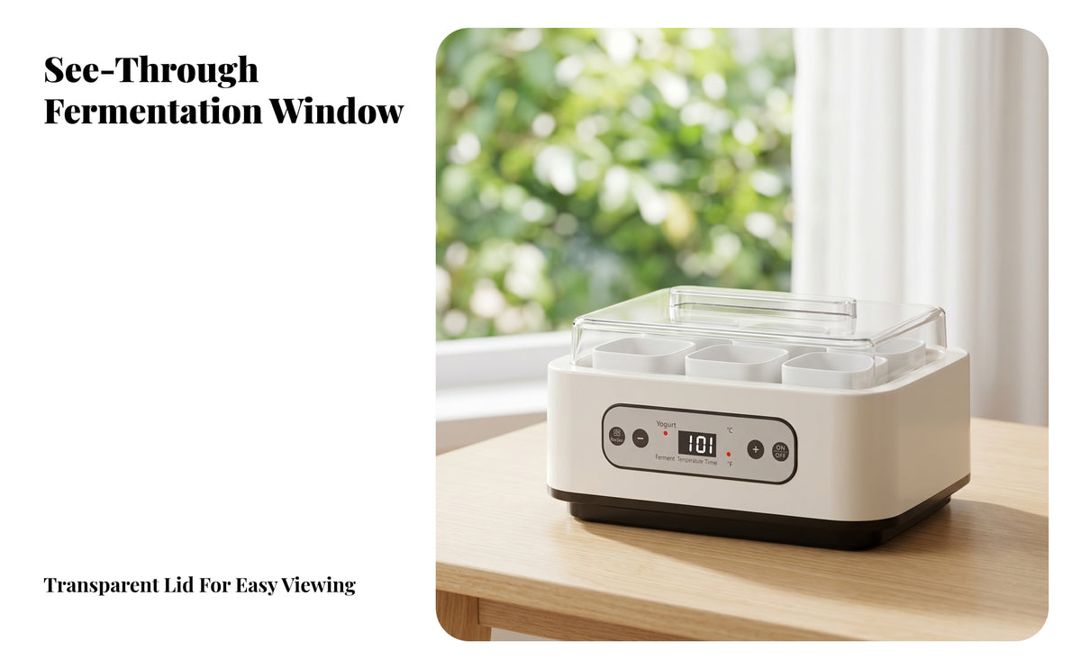 Button Controls Home Appliance 1.5 L Automatic Yogurt Maker
