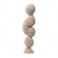Abstract Sculpture Modern Resin Sculpture Minimalist Tabletop Decoration for Bookshelf, Office, Entryway