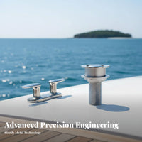 Yacht Water Tank Vent Cap Rust Resistant 316 Stainless Steel Tank Vent for DIY Boaters, Saltwater Environment