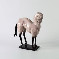 Resin Horse Sculpture Glossy Tabletop Decor Minimalist for Entryway, Homeowners