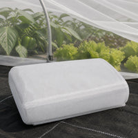 Insect Netting for Agriculture, Plant, Crab, Frog, Fruit & Vegetable Protection, Thickened 60 Mesh Greenhouse Anti-Fly Net