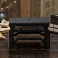 Iron Art Display Stand for Teaware and Collectibles, Desktop Organizer for Teacups and Zisha Pots