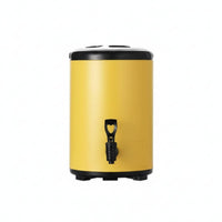 Milk Tea Insulation Insulated Container Triple-Tier Construction Professional Milk Tea Barrel Hot and Cold Beverage Server