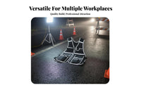Reflective Vest High-Visibility Reflective Work Vest Heavy-Duty Workwear for Electricians, Carpenters, Job Site