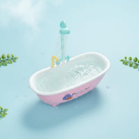 Summer Cooling Electric Bird Shower Tub Easy to Clean Circulating Bird Bath Safe Material Parrot Bath Tub Quiet Pump for Parrots, Small Birds, Budgies