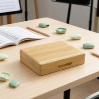Bamboo Oboe Mouthpiece Case Wooden Oboe Mouthpiece Box Safeguarding Portable for Oboists, Travel