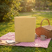 Outdoor Rug and Picnic Blanket for Family Outing, 6mm Thick Camping Mat with Carrying Handle, Waterproof Beach Blanket
