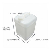 Thickened Material Industrial Chemical Drum Leak Proof Heavy Duty Water Storage Container Food Grade Large Capacity Plastic Jug with Handle for Camping