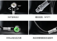 Extended External Pressure Gauge