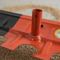Manganese Steel Grain Rake Wear Resistant Grain Push Heavy Duty Flat Rake Head for Farmers