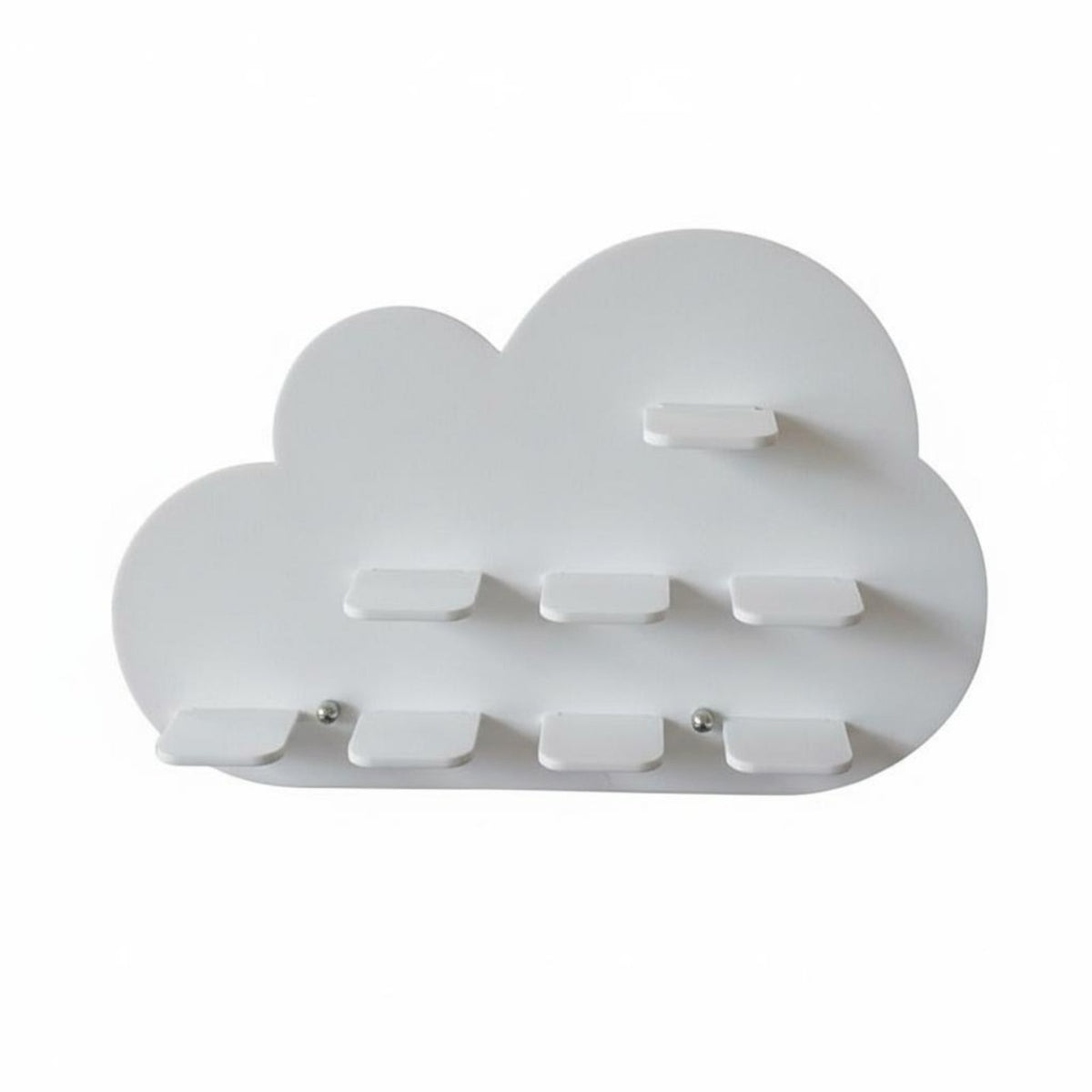 Social-Media-Aesthetic Aesthetic Puff Shaped Dessert Stand Elegant Design Macaron Display Stand Sturdy Acrylic Cookie Display for Event Planners, Wedding, Baby Shower