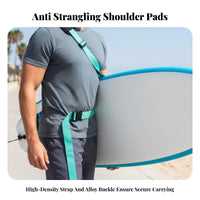Stand-up Paddleboard Shoulder Carrier Sturdy Paddle Board Transport Ing Strap Easy to Install Paddle Board Transport Strap for Paddleboarders, Surfers