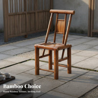 Weather Resistant Chinese Design Tea Table Set Long-Lasting Patio Table and Chair Set Easy to Clean Outdoor Seating Group Artisanal for Homeowners, Apartment Dwellers, Couples, Courtyard, Backyard, Front Porch, Poolside