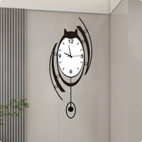 Modern Nordic Wall Timepiece Decorative Nordic Wall Timepiece Battery Powered