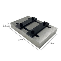 Jewelry Engraving Block Heavy Duty Engraving Bench Solid Metal Tool for Jewelers, Metalworkers, Workshop