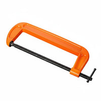 Adjustable G-Clamp Sturdy Woodworking G-Clamp High-Carbon Steel for DIY Enthusiasts, Metalworkers, Workshop, Home Repair, Assembly