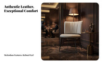 Upholstered Armless Dining Chair Soft Padded Modern Minimalist Side Chair Long-Lasting Sturdy Construction