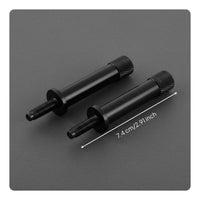2 Pieces Quick Release Seat Bolt Aluminum Alloy Knurled Thumb Screw for DIY Mechanics