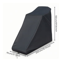 Treadmill Cover with Drawstring Waterproof Running Machine Cover Treadmill Protector Weatherproof for Home Gym