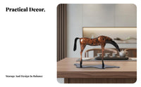 3 Pieces Abstract Sculpture and Vase set Luxury Accent House Decoration