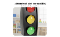 Early Education Toy Traffic Light Educational Traffic Indicator Toy Realistic Design for Preschoolers, Kindergarten, Classroom, Playroom