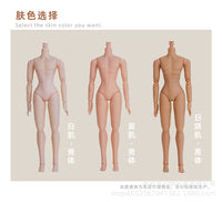 Xinyi Doll OB24 Blythe Soft Vinyl Head 1/6 Body Jointed Doll Body