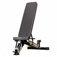 Stable Adjustable Weight Bench Heavy Duty Multi-Purpose Training Bench Space Saving Fitness Equipment High-Density Foam Padding for Men, Bodybuilders, Home Gym