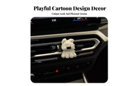 Decorative Messy Puppy Car Clean Ener Car Vent Air Clean Ener Natural Fragrance for Gift Givers, Smokers, Home, Away Ice
