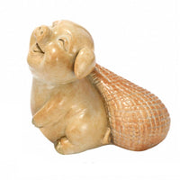 Brass Figurine Compact Desktop Figurine Collectible Statue for Professionals, Office Desk
