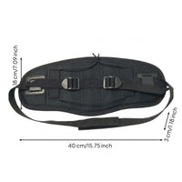 Kayak Seat Backrest Cushion Adjustable Straps Padded Kayak Backrest Water Gear for Marine Use