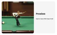 1:64 Scale Pool Table Painted Features Miniature Billiards Figure Miniature Pool Table Set Highly Detailed 1:64 Scale People