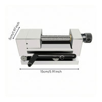 Precision Sine Swivel Vise Manual Swivel Machine Vise with Graduated Scale Rigid Vice for Toolrooms