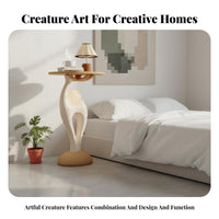Woodland Creature Accent Lamp Original Designer Piece Home Furniture