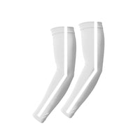 Ice-Silk Arm Sleeves with Reflective Detailing Stretchy Sun Protection Arm Sleeves Breathable for Cyclists, Runners, Athletes, Cycling, Running, Outdoor Sports, Sunny Commutes