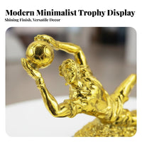 Fan Collectible Goalkeeper Award Commemorative Gift Soccer Goalie Award Resin Craft for Children, Adults, Tournaments, Competitions