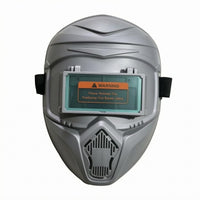 Automatic Dimming Fusing Mask Dark Tinted Solar Powered Fusing Mask Safety Gear Vented Adjustable Straps