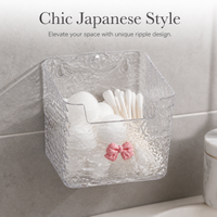 Wall-Mounted Transparent Disposable Face Towel Dispenser for Bathroom