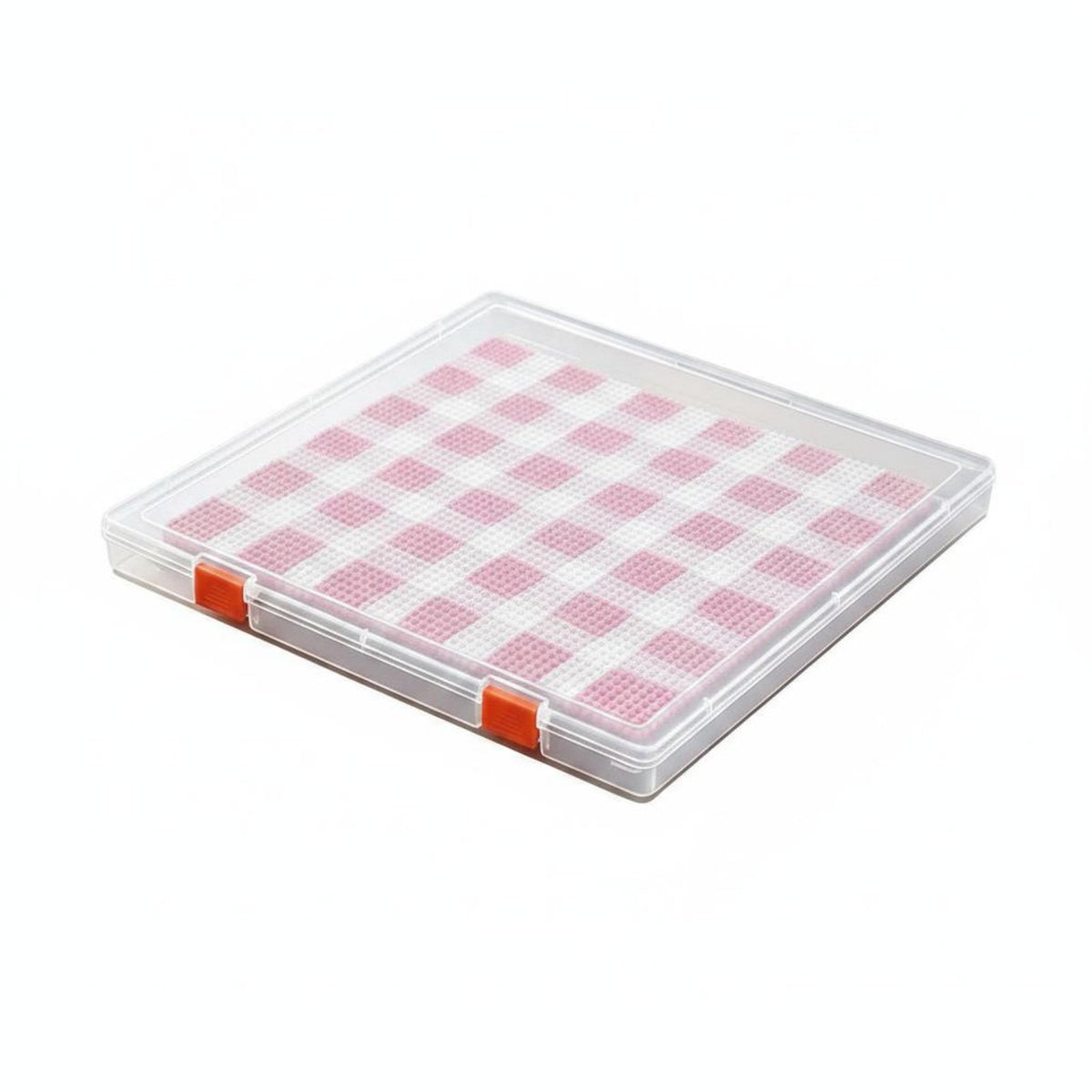 Bead Organizer Tray Box Clear Bead Storage Box Lightweight with Lid Container