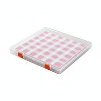 Bead Organizer Tray Box Clear Bead Storage Box Lightweight with Lid Container