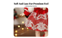 30cm BJD Doll Outfit Festive Design Christmas Doll Clothes Adorable Design for Girls