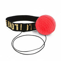 Stress Relief Boxing Reaction Ball Hand-Eye Coordination Headband Reaction Ball Beginner Friendly Sports Training Portable for Boxers, Beginners, Workout, Outdoor