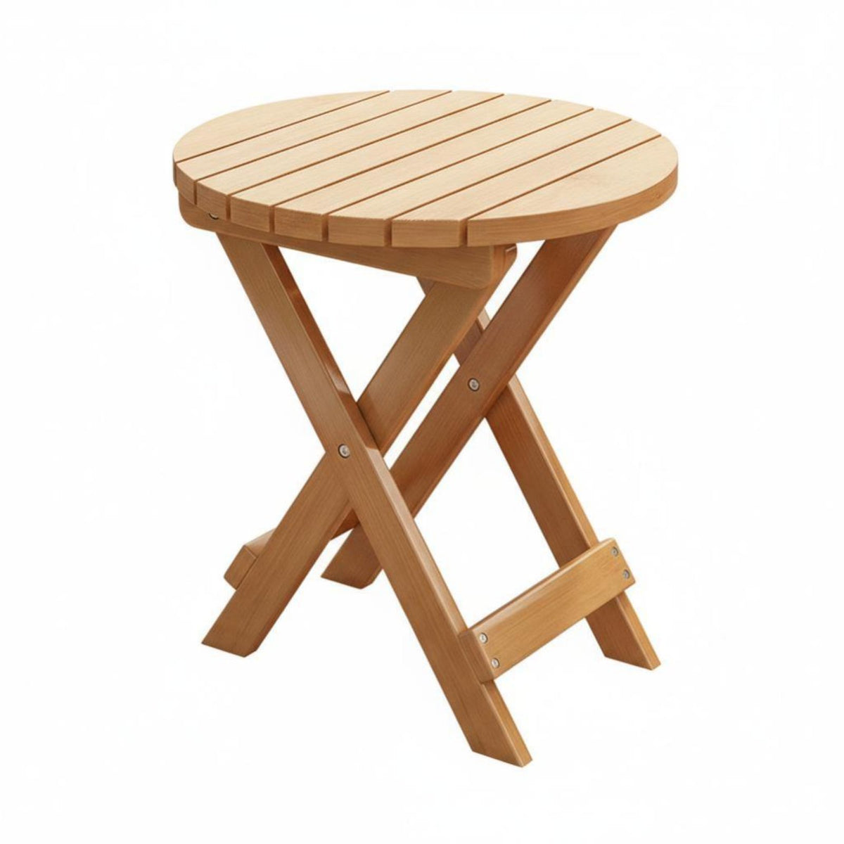 Tea Table Folding Design Sturdy Wood Portable for Tea Room