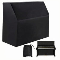 Oxford Material Dustproof Upright Piano Cover Silver-Coated Upright Piano Cover Full Coverage Instrument Accessory Sloped Top