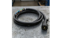 Trailer Wiring Harness Color-Coded 7-Way Trailer Cord Heavy-Duty for RV Towing