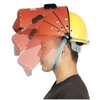 Heat Resistant Hard Hat Metal Joining Mask Anti-Spatter Arc Metal Joining Helmet Lightweight Safety Gear for Workshop