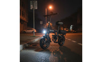 Folding Electric Bike Disc Brakes Portable Electric Bike 14 Inch Folding Electric Bicycle Long Range Personal Transport NFC