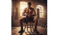 Sparring Gloves Vintage Bag Gloves Leather-Like for Fighters, Boxing Training