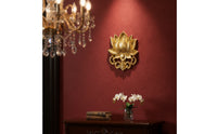 Wall Sculpture Decorative SculpturalWall Ornament for Tea Room, Entryway