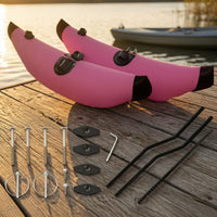 Mounting Hardware Kayak Outrigger Stabilizer Reinforced Inflatable Kayak Stabilizer Greater Stability Easy to Install