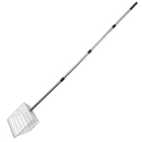 Chicken Manure Scooper with Long Handle Easy-to-Clean Chicken Coop Cleaner Ladle Ergonomic Sifting with Long Handle for Fowl Farmers
